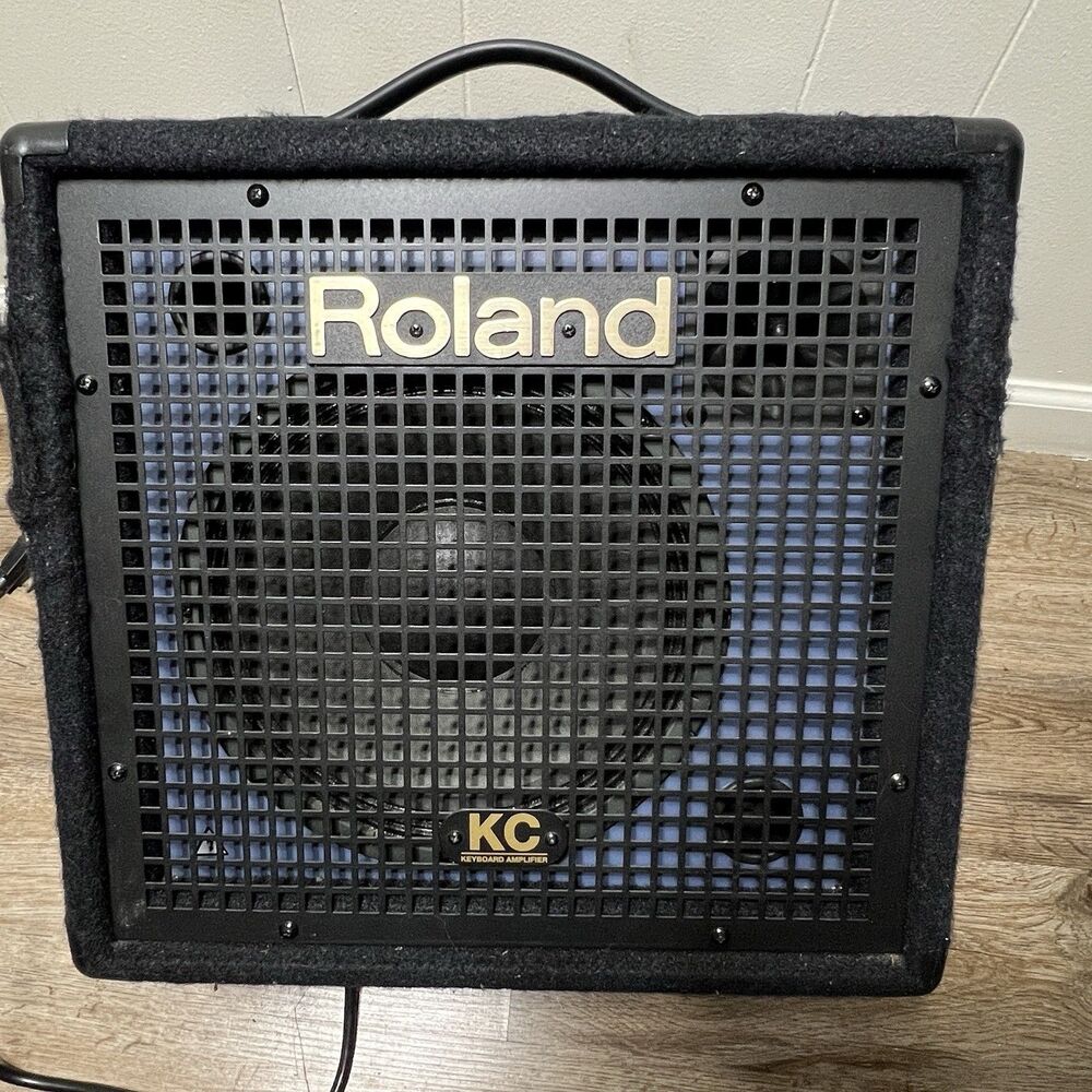 Roland KC-60 Three Channel Mixing Keyboard Amp 10 Inch Speaker 45 Watt - Works